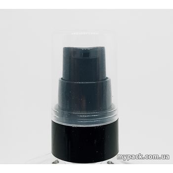 Дозатор для крема (черный) под горловину 20/410 - 1000 шт